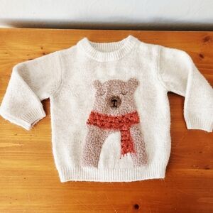 Zara 12-18m Bear Sweater